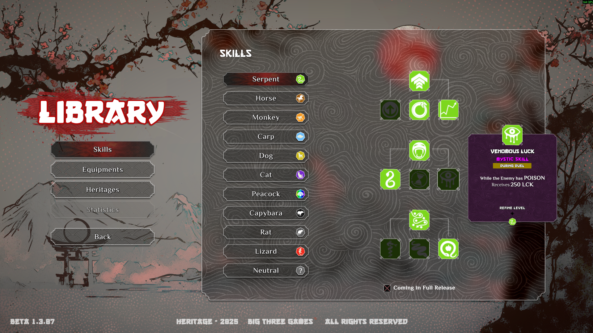 Heritage combat screen with units positioned across lanes